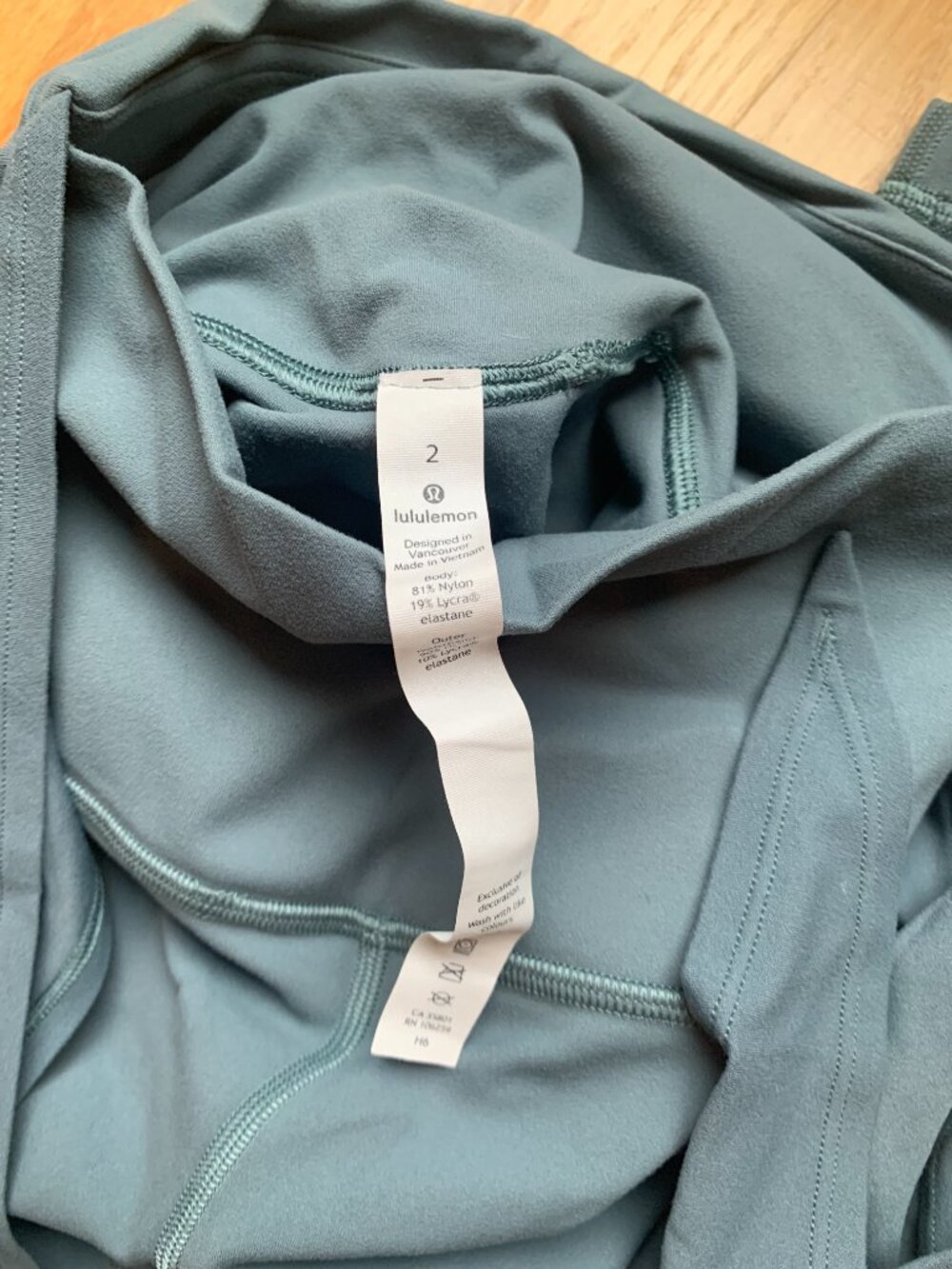 Lululemon Align Tie Front Leggings Special Edition Size 2 - Picture 11 of 14